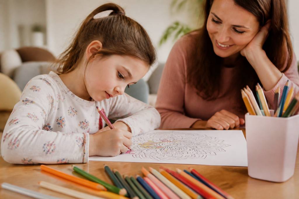 Coloriage et jeux : activités ludiques à faire à la maison